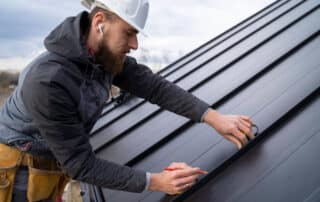 should i stay home during a roof replacement